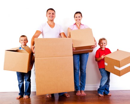 Bens Rubbish Removal team packing office equipment securely