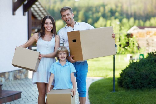 Efficient rubbish removal process by Man and Van