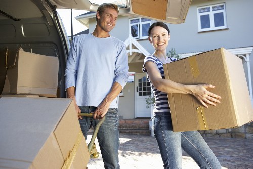 Bens Rubbish Removal team packing household items